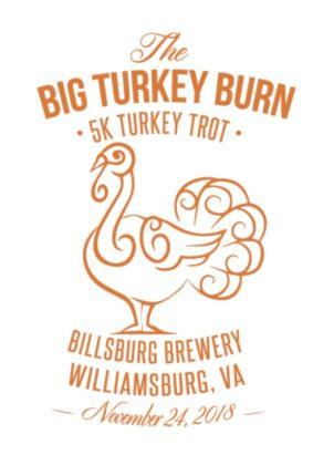 Big Turkey Burn 5K Turkey Trot at Billsburg Brewery @ Billsburg