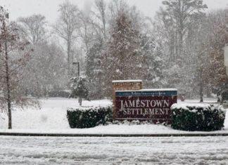 2018 Williamsburg Virginia Snow Storm Diego