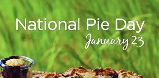 national pie day January williamsburg virginia