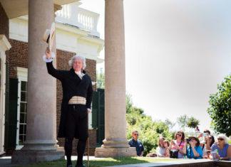 Thomas Jefferson Interpreter Bill Barker Leaving Colonial Williamsburg Bill Barker as Thomas Jefferson