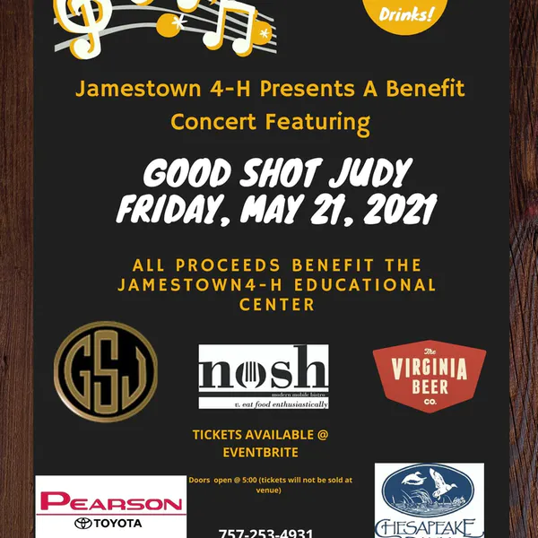 Williamsburg Virginia Jamestown 4H Benefit Concert Virginia Beer Company