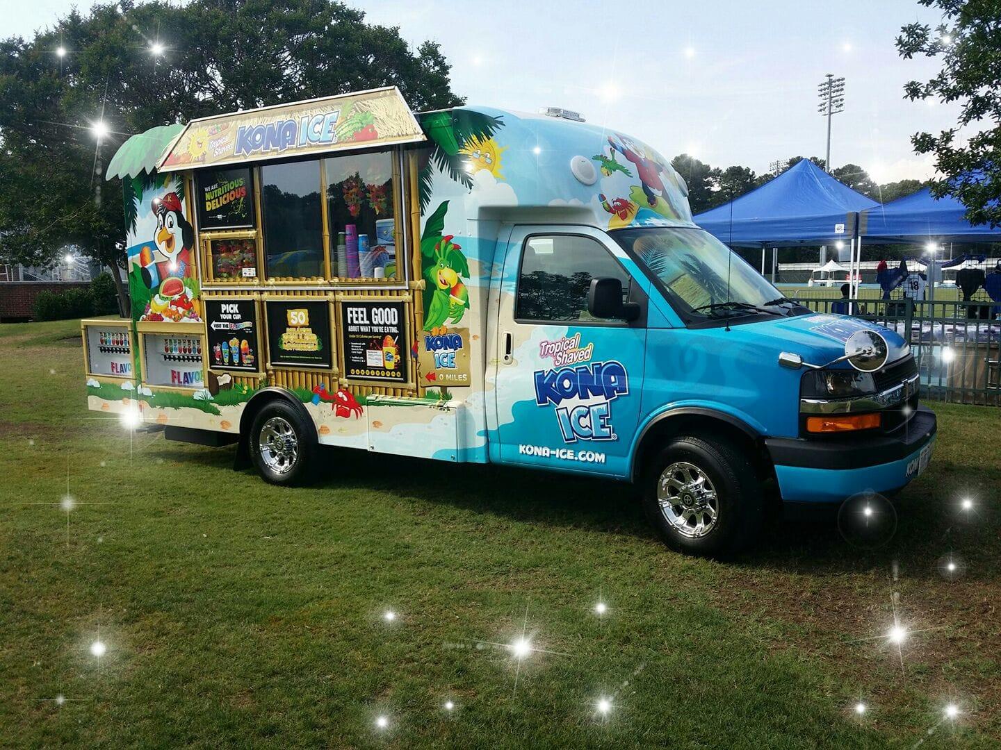 Kona ice truck williamsburg virginia food truck finder 