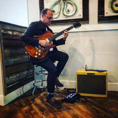 Tony Mata jazz guitar local live music finder williamsburg virginia