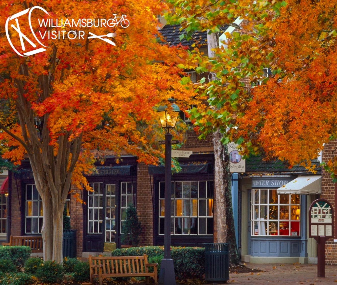 Williamsburg virginia in the fall
