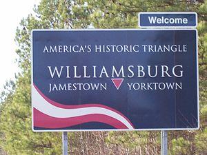 Senate bills impacting Williamsburg and Historic area’s projects and tourism williamsburg virginia americas historic triangle sign