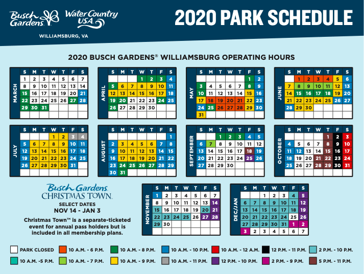 busch-gardens-williamsburg-town-schedule-tutorial-pics