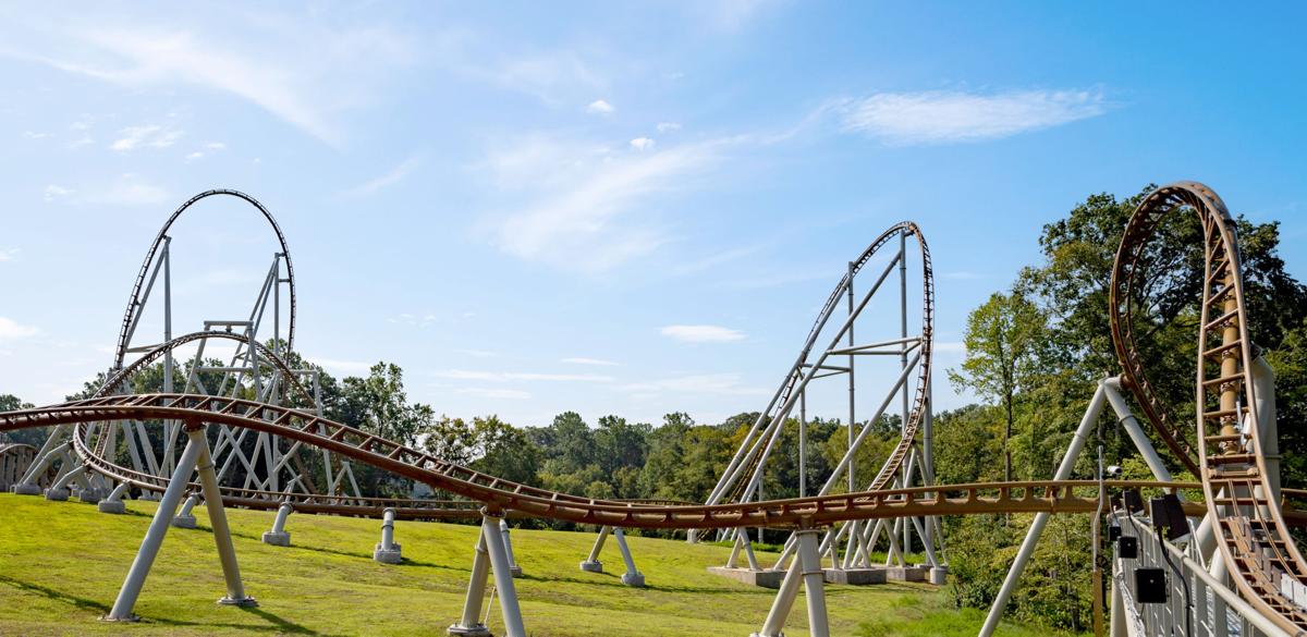 williamsburg virginia things to do busch gardens pantheon roller coaster