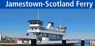 Williamsburg Jamestown-Scotland Ferry schedule