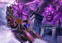DarKoaster Officially Opens At Busch Gardens Williamsburg busch gardens new ride kar koaster