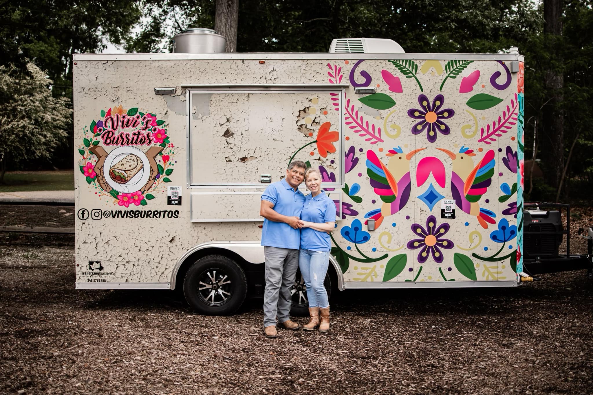 williamsburg virginia food trucks vivi's burritos