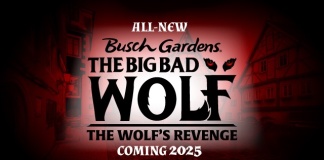 williamsburg virginia new roller coaster the big bad wolf's revenge 2025