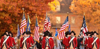 Free Williamsburg Event : The Flame of Revolution: 5th VA Convention Colonial Williamsburg Veterans Day Celebration