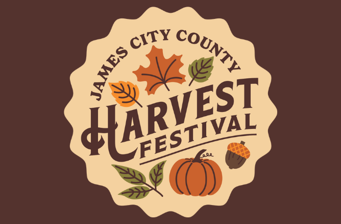 williamsburg virginia things to do harvest festival logo