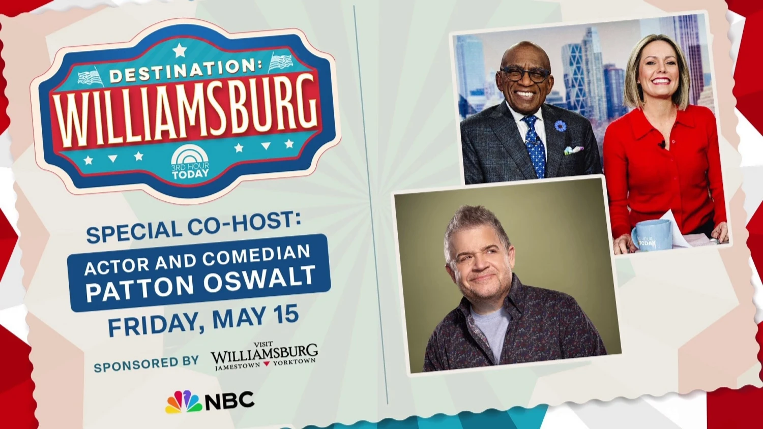Williamsburg Virginia today show 250 anniversary