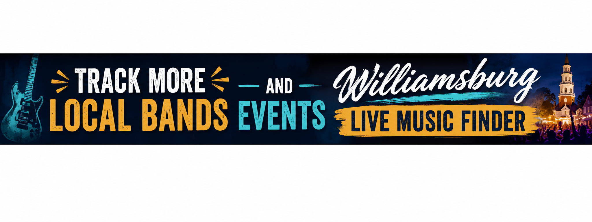 williamsburg visitor live music finder banner